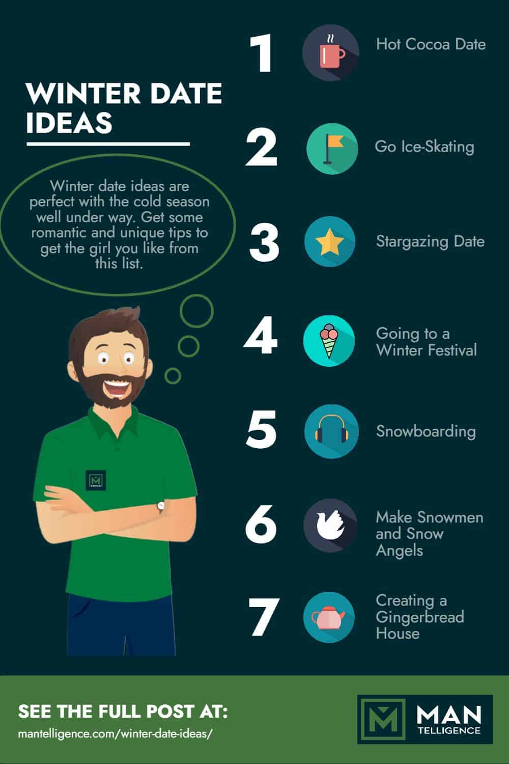 Winter Date Ideas - Infographic