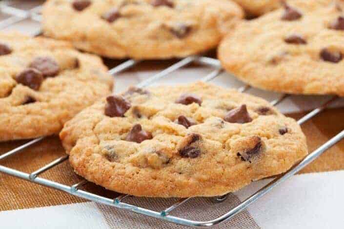 freshly baked cookies