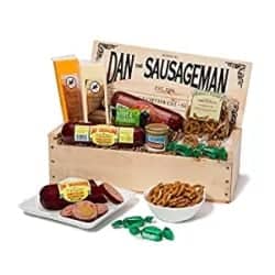 Birthday Gifts For Men - Dan the Sausageman's Mt. Rainier Gourmet Gift Basket