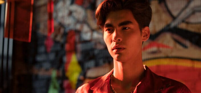 Man in Red Button Up Shirt
