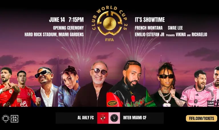 FIFA Club World Cup opening ceremony announcement