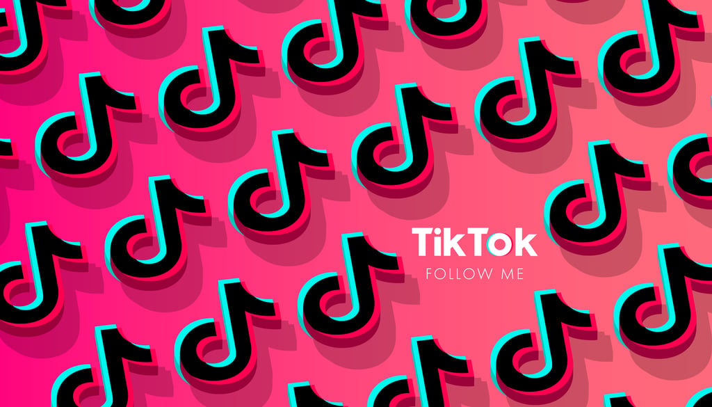 How to buy TikTok followers pattern background.