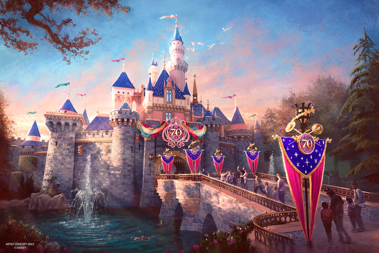 disneyland at 70