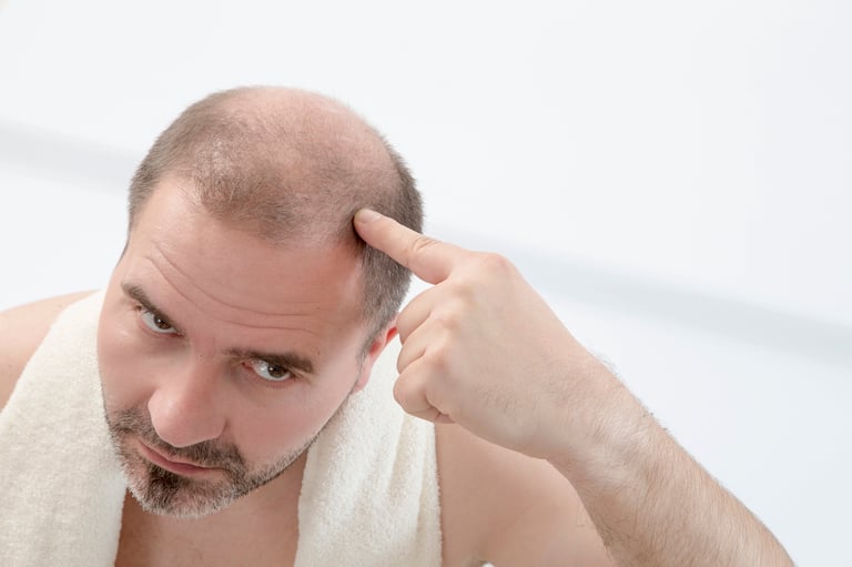 Weight Loss Drugs May Raise Hair Loss Risk in Men, Study Finds