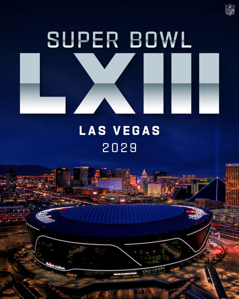 Super Bowl Set to Return to Las Vegas in 2029: Allegiant Stadium to Host NFL’s Biggest Game
