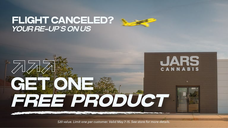 JARS Cannabis Offers Free Cannabis Products to Those Impacted by The Sudden Spirit Airlines Shutdown