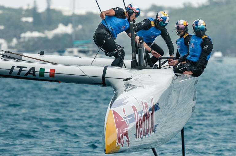 Red Bull Italy SailGP Team Closes Bermuda Eighth After Tough Weekend On The Great Sound