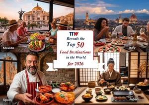 TTW top food destinations 2026 admat