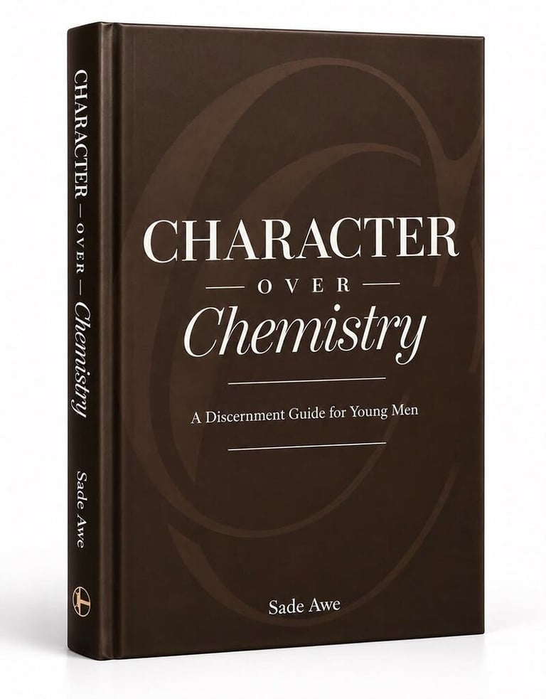 Sade Awe’s New Book Urges Young Men to Choose ‘Character Over Chemistry’