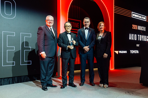 Akio Toyoda, Chairman of Toyota Motor Corporation, Inducted Into Automotive Hall of Fame