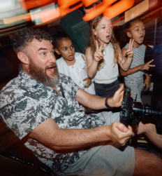 fi arcade las vegas family racing