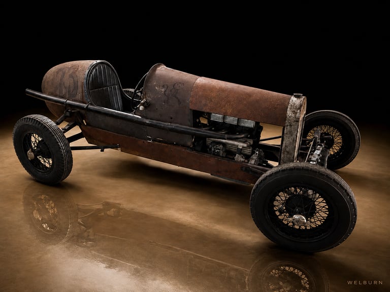 Charlie Wiggins’ Historic Race Car Reappears After 90 Years