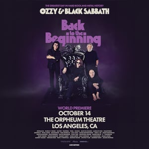 Ozzy Osbourne and Black Sabbath Back to the Beginning concert film