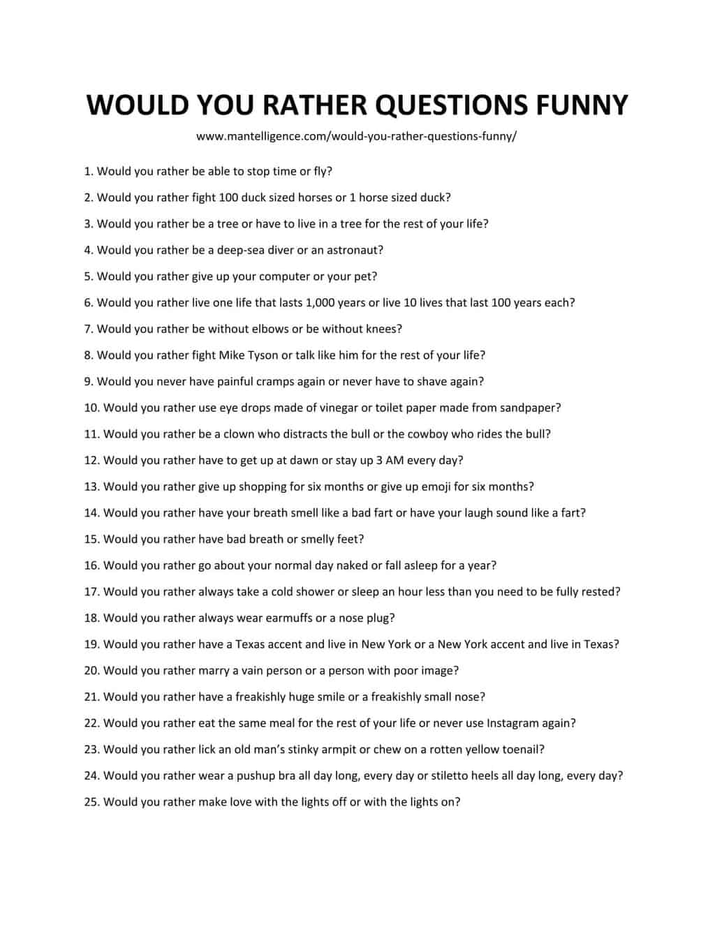 86-funny-would-you-rather-questions-hilarious-but-hard-to-answer