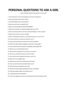 162 Deep & Personal Questions to Ask a Girl (Know Her Better)