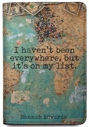 Stocking Stuffers For Her - Personalized Passport Holder – Wanderlust