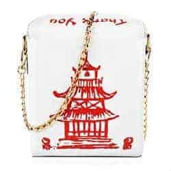 17. Chinese Takeout Box Clutch Bag