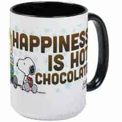 37. Peanuts Hot Chocolate Mugs