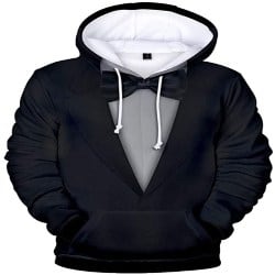 Cute Groomsmen Gift Ideas - Tuxedo Party Wedding Sweatshirt (1)