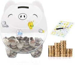 MOMMED Piggy Bank Digital Coin Bank