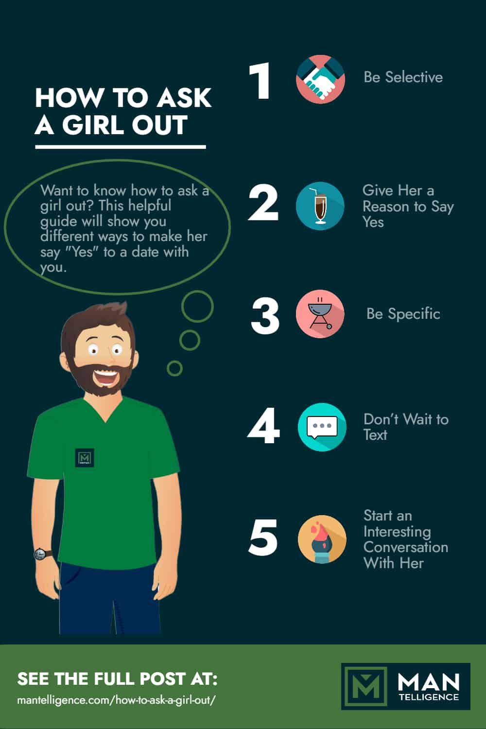 How To Ask A Girl Out Infographic 