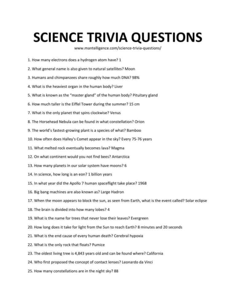 54-science-trivia-questions-answers-weird-hard-interesting