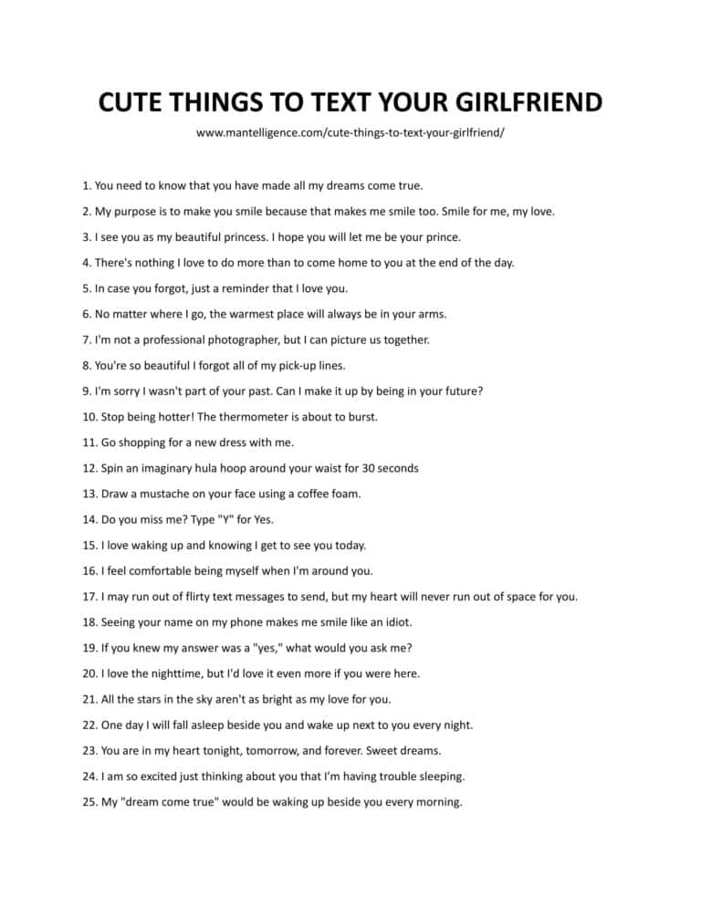 cute-things-to-text-your-girlfriend-30-unique-ways-to-make-a-girl-special