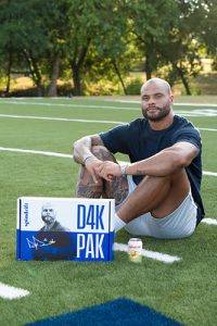 Dak Prescott Spindrift partnership